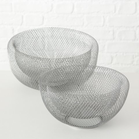 Schale Seoul 2er Set, silber 