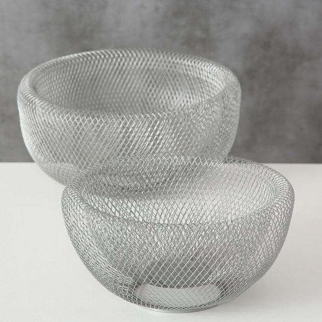 Schale Seoul 2er Set, silber 