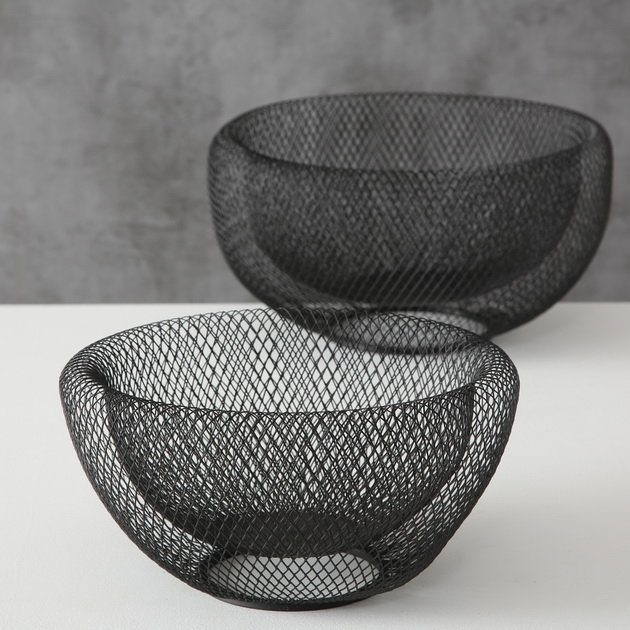 Schale Seoul 2er Set, schwarz 