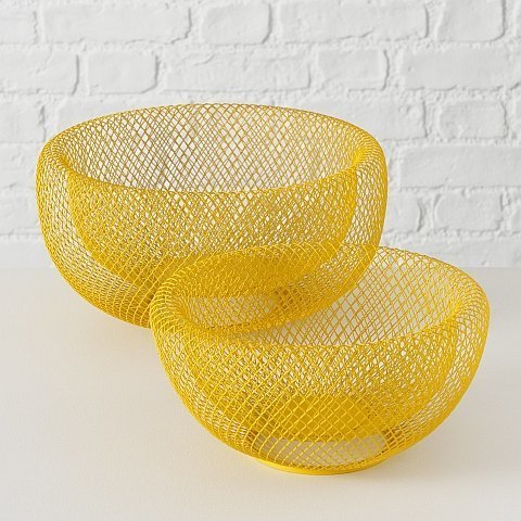 Schale Seoul 2er Set, gelb 