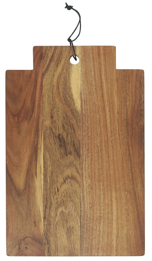 Schneidebrett mit breitem Griff aus Akazienholz, natur 45 x 30 x 1,5 cm