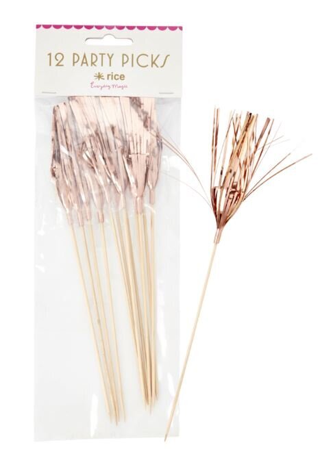 Goldenes Party Set für 8 Personen, gold 