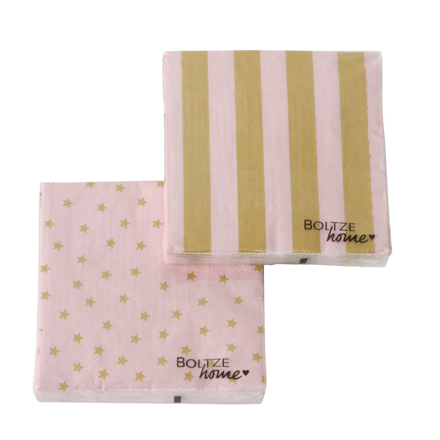 Goldenes Party Set für 8 Personen, gold 