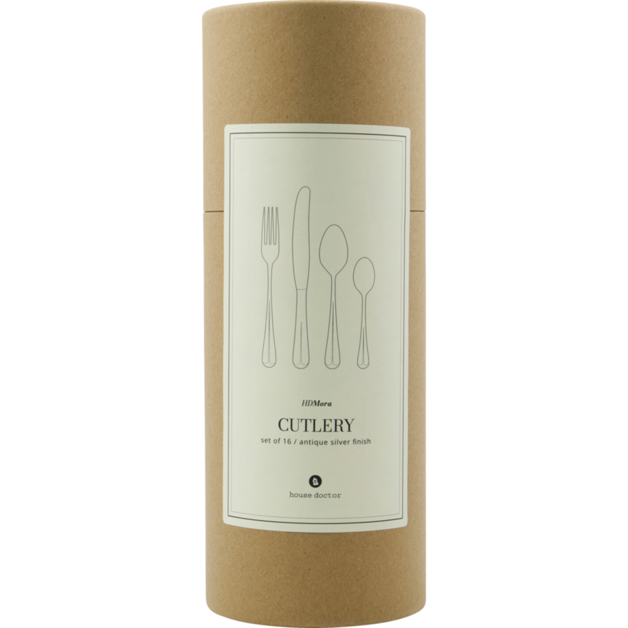 Besteck Set Mora, Silver finish, silber 