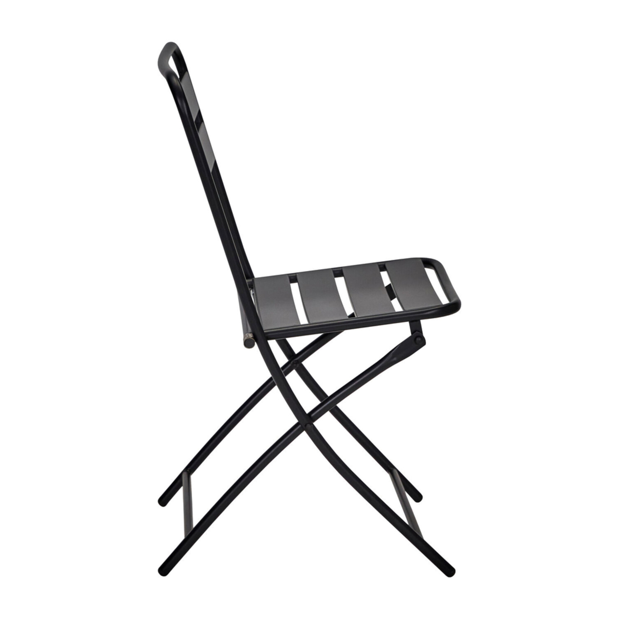 Bistro Set im Café-Stil, Helo, schwarz 