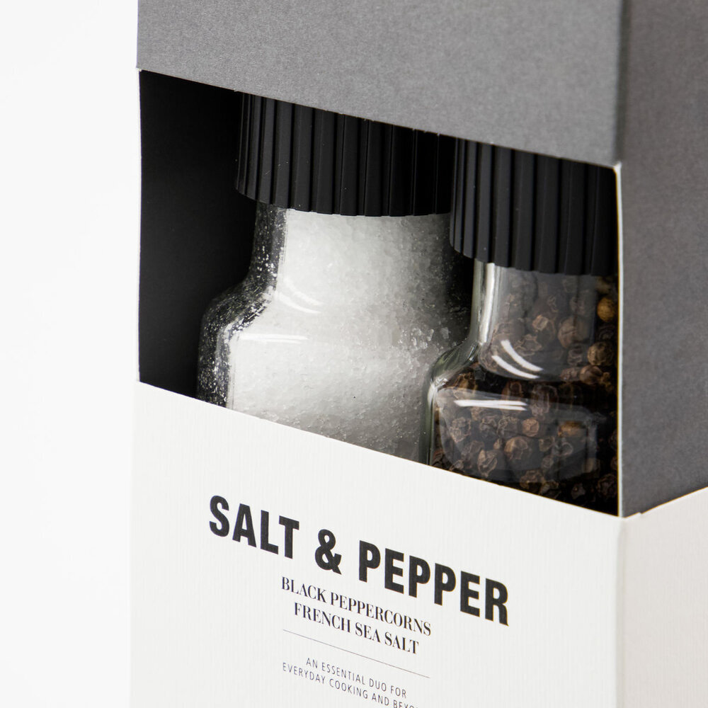 Geschenkbox, Nicolas Vahé Salt & Pepper,  140 g., 335 g.