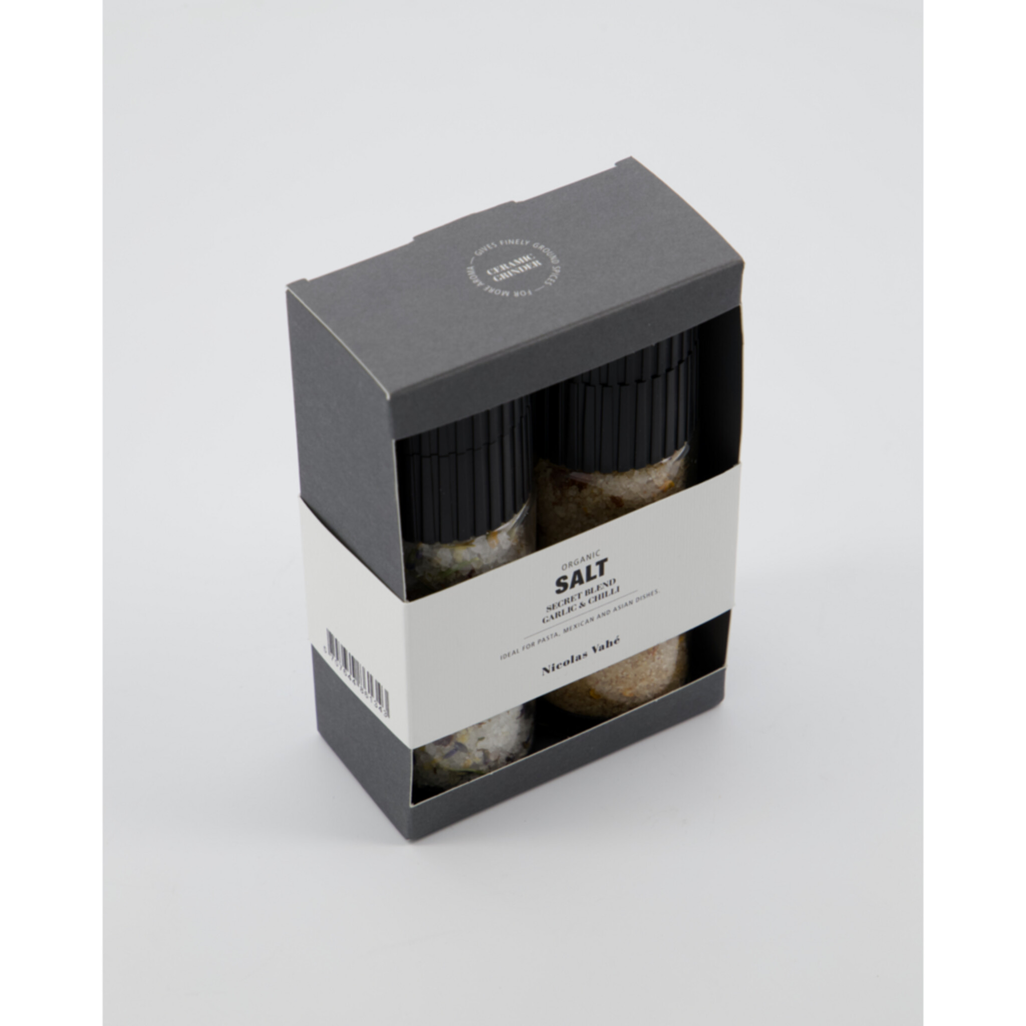 Geschenkbox Nicolas Vahé Secret Blend Salz, Garlic, Chilli,  2 x 115 g