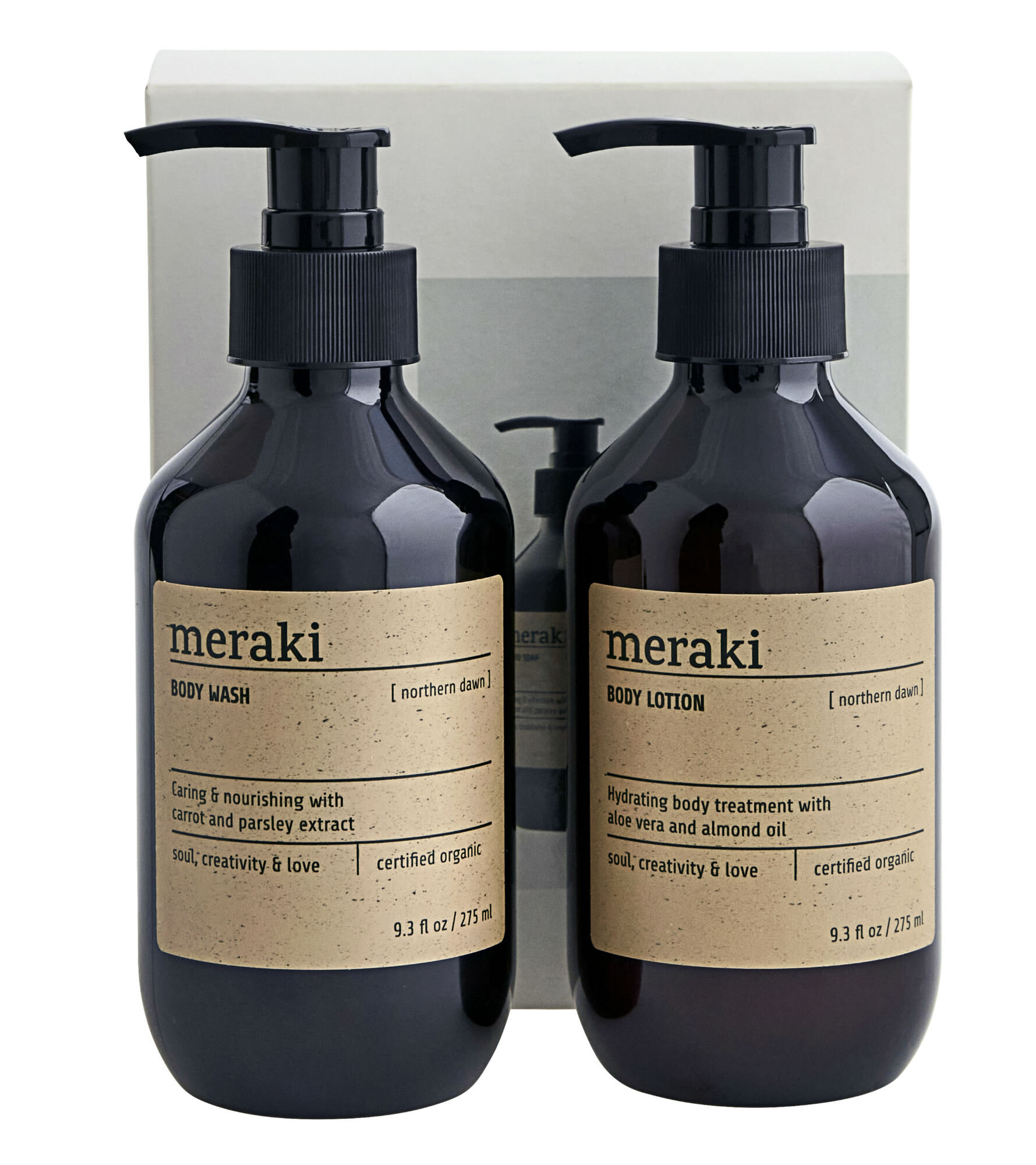 Geschenkbox, Northern dawn, Body care,  2 x 275 ml