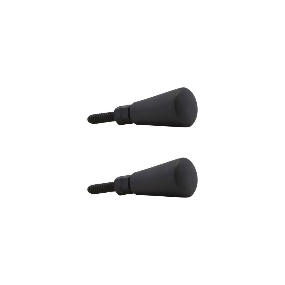 Griff Knop 2er Set, schwarz 