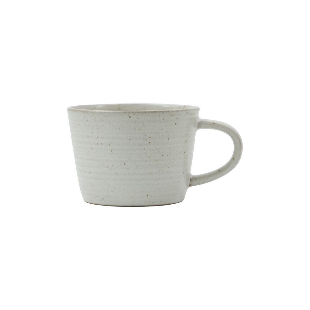 Kaffeetasse mit Untertasse Pion, grau 