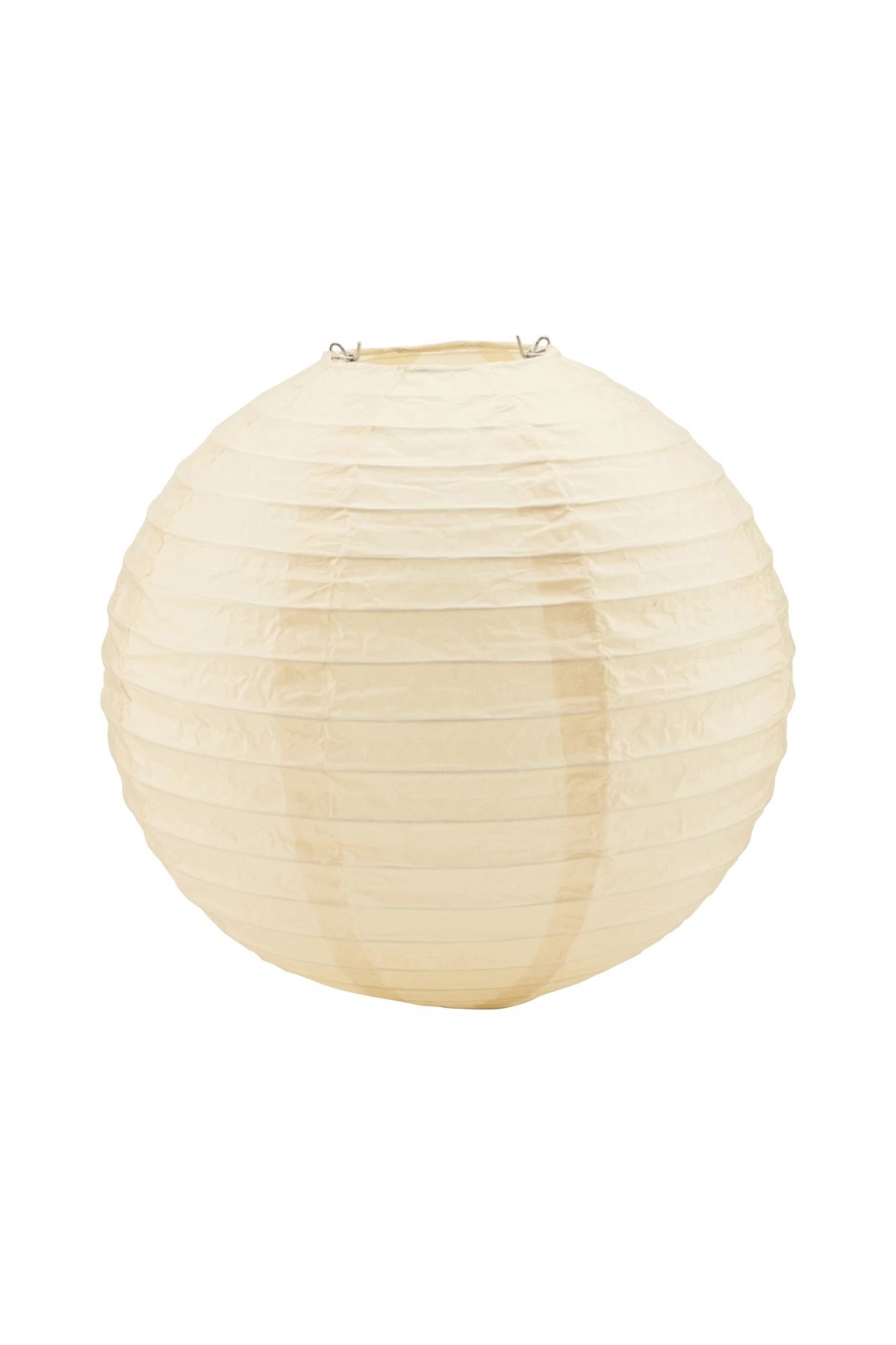 Lampenschirm für Lichterketten Soni 10er Set, beige Ø25cm