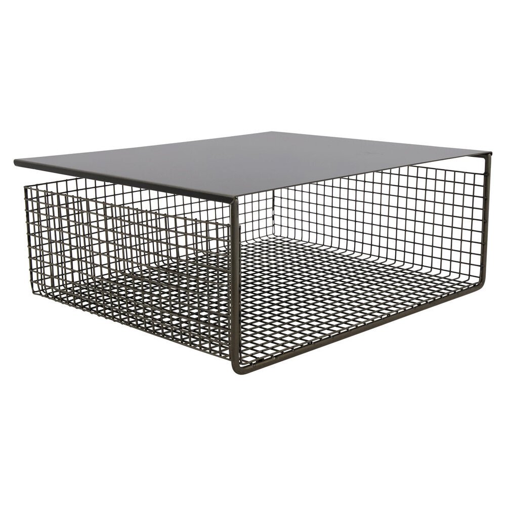 Metallkörbe für Regal Fari 2er Set, schwarz 