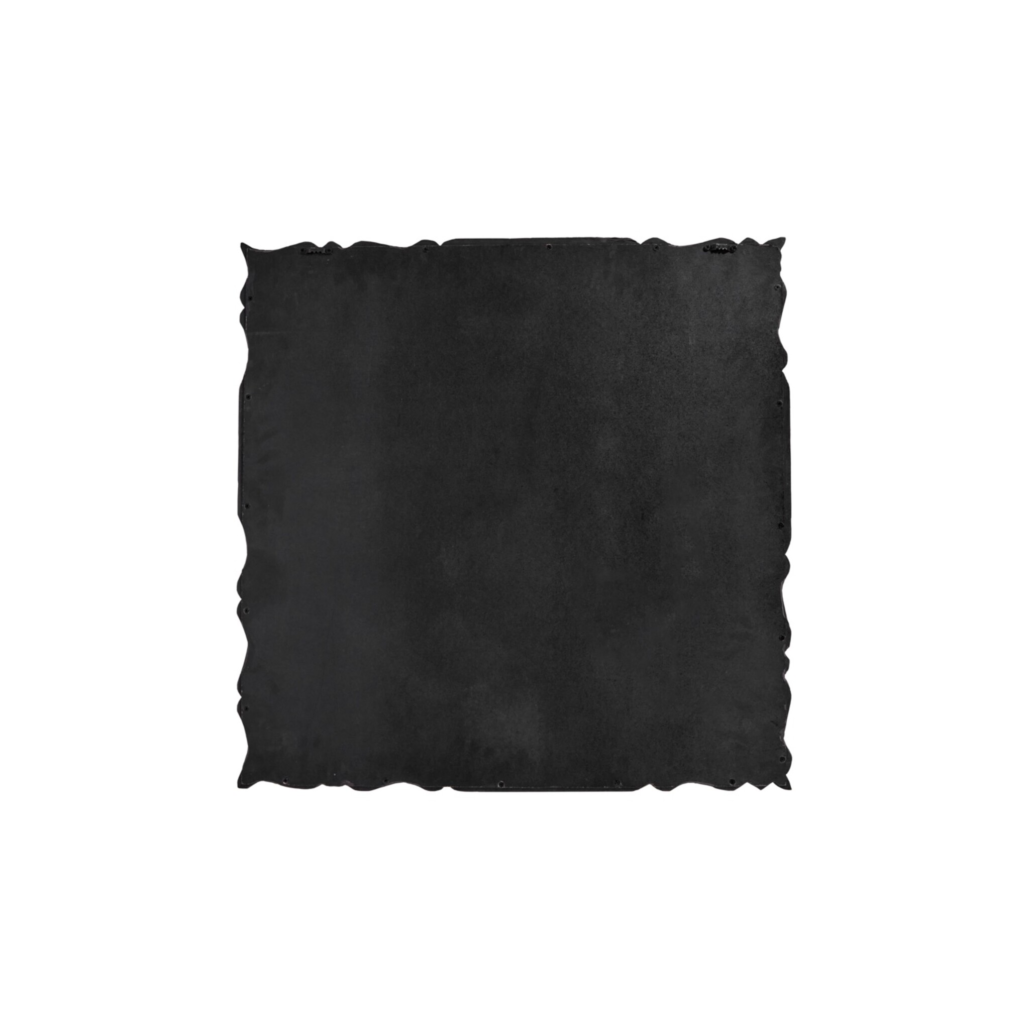 Spiegel Carve mit Holzrahmen, schwarz 75 x 75 cm