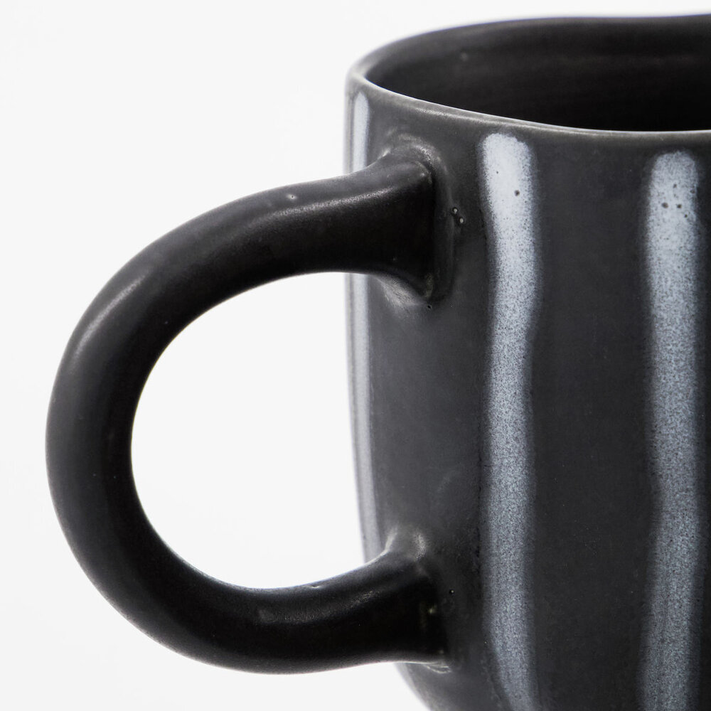 Tasse Line, schwarz 