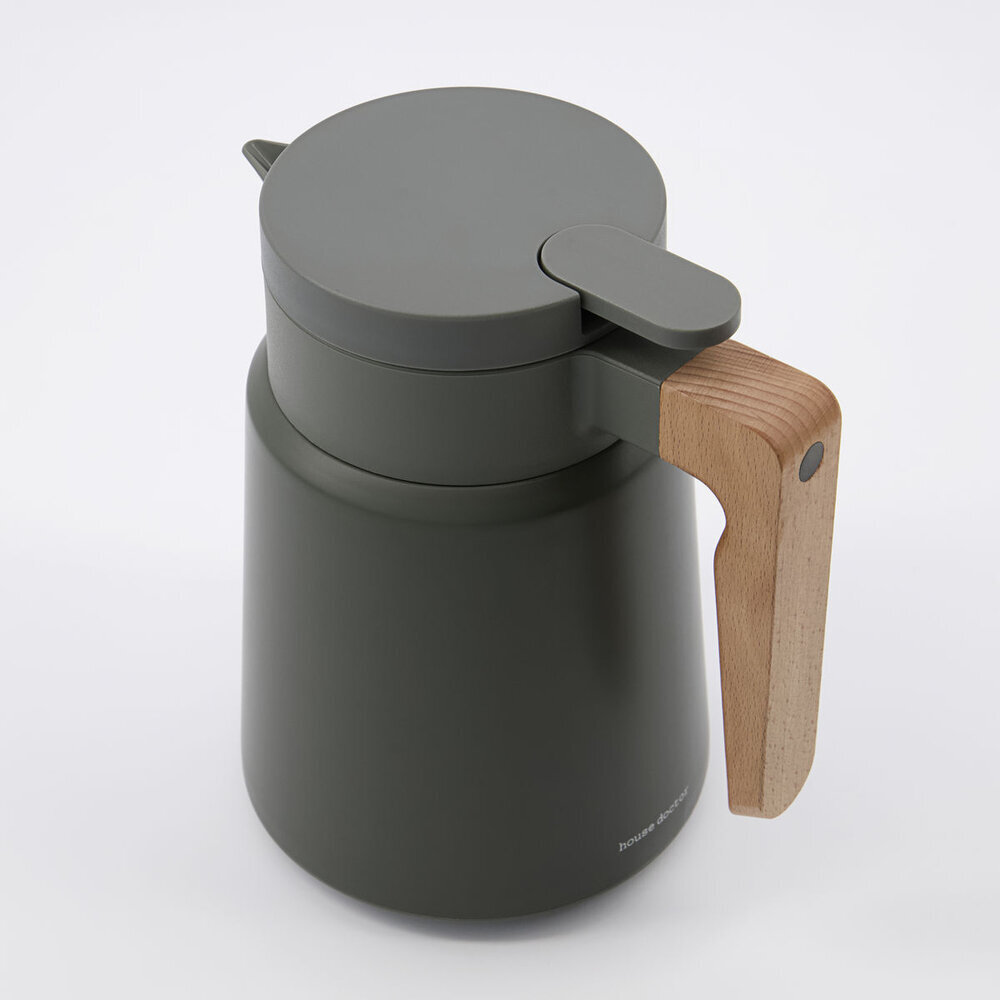 Thermoskanne Cole, grün 20 cm, Ø 13,5 cm, 1 Liter