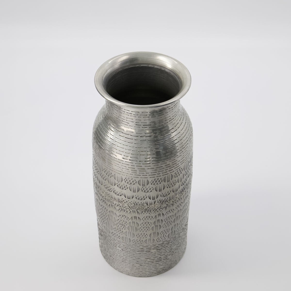 Vase Fenja Antiksilber, silber Höhe 26 cm, ∅ 11 cm