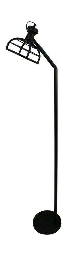 HSM Collection Stehlampe Crown, schwarz 