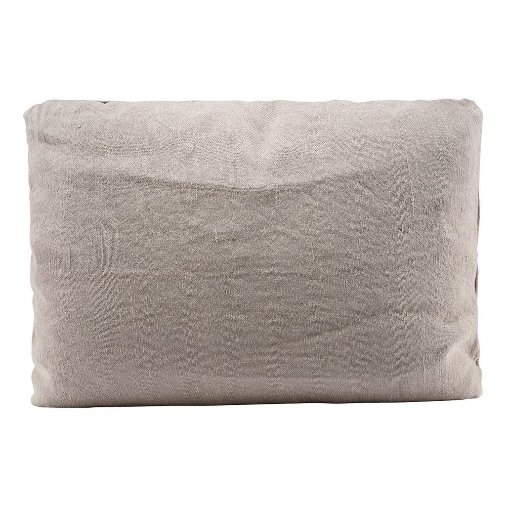 Stuhlkissen Bezug Alba, hellgrau 75 x 55 cm