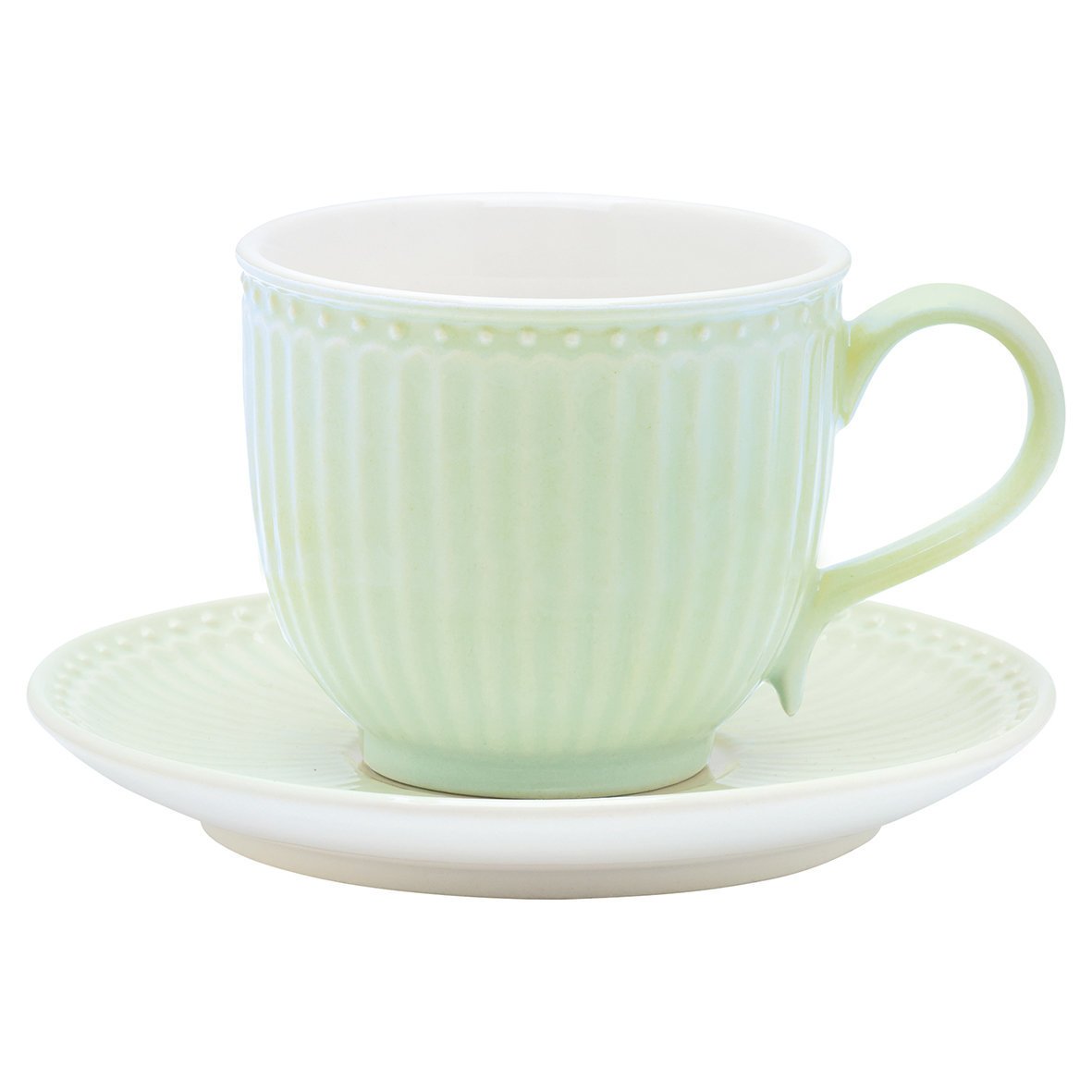 Tasse & Untertasse Alice, pale green 