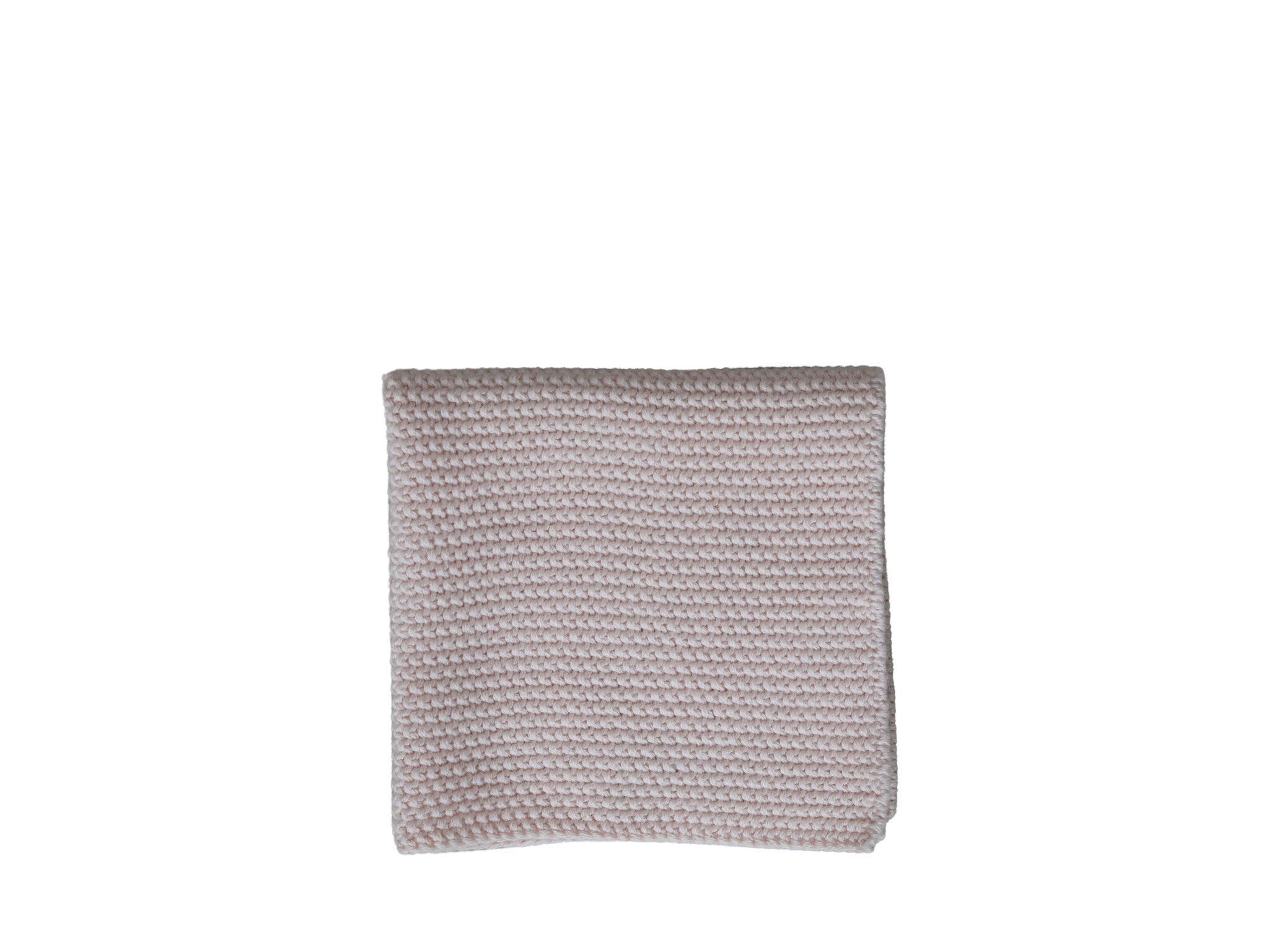 Geschirrtuch Perlenstrick, helles latte 