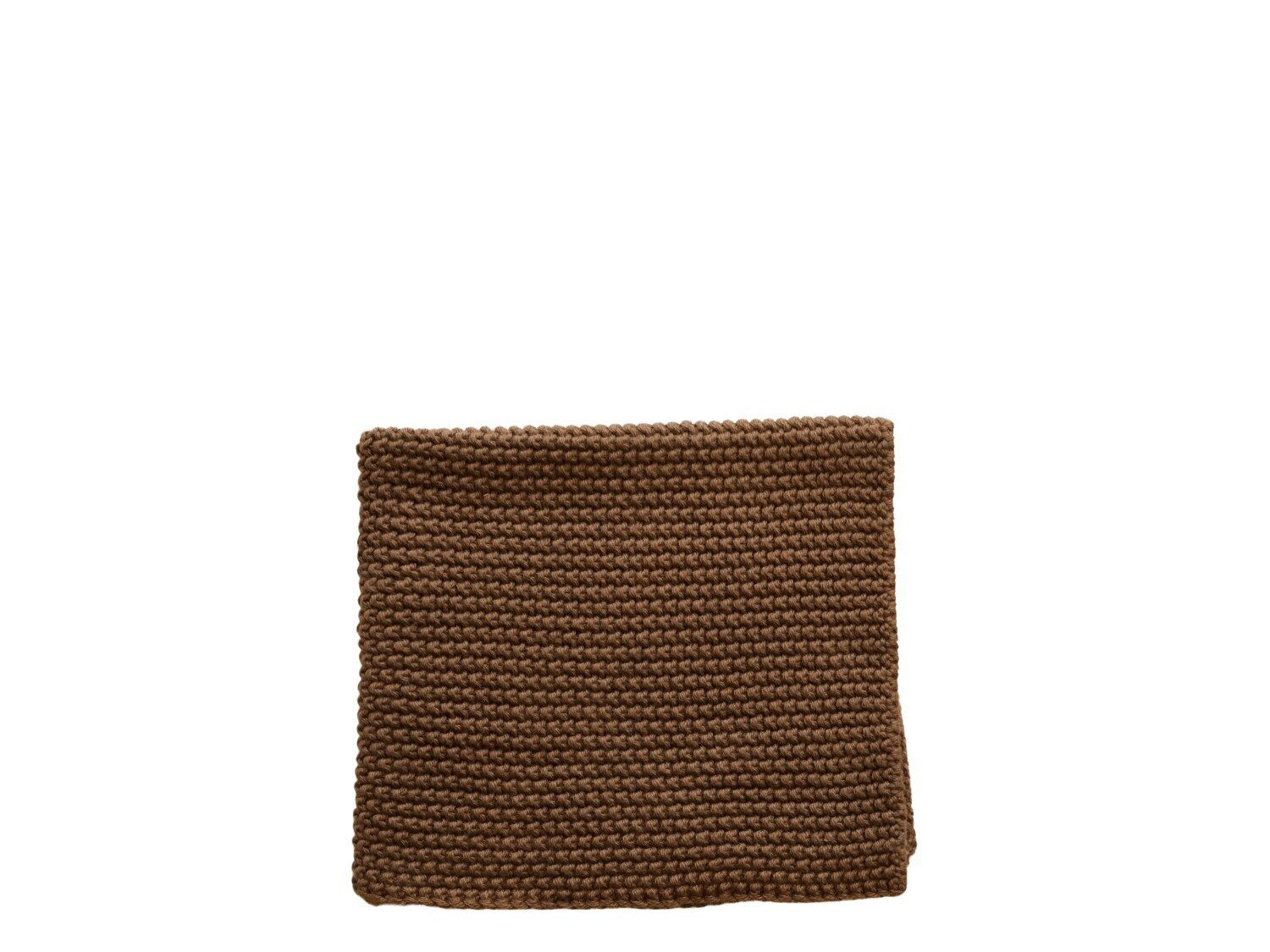 Geschirrtuch Perlenstrick, schokolade 