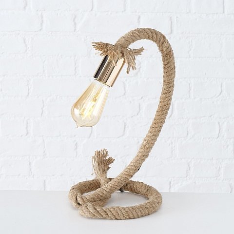 Tischlampe Toko, braun