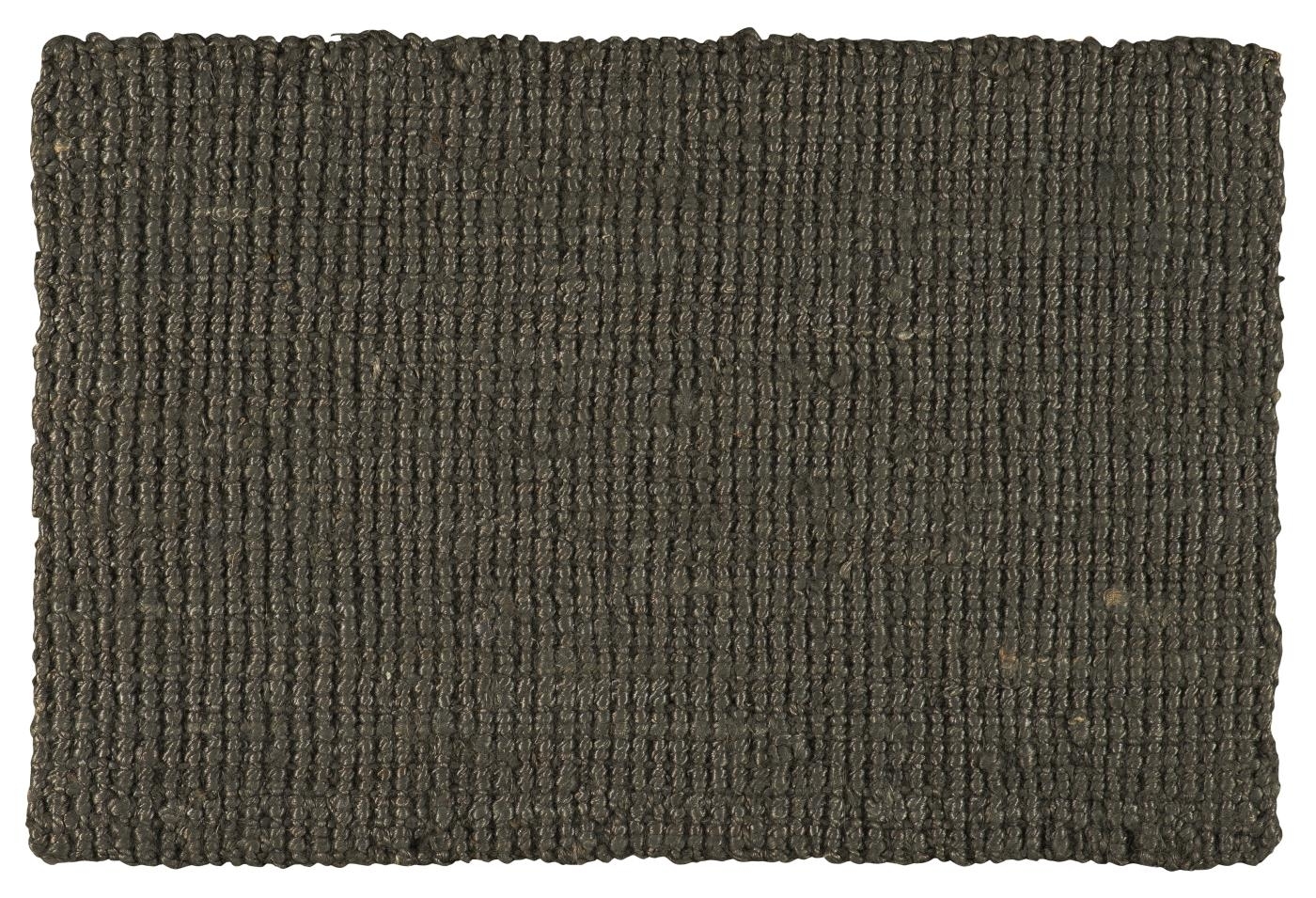 Türmatte aus Jute mit Gummi auf der Rückseite, erdfarben 