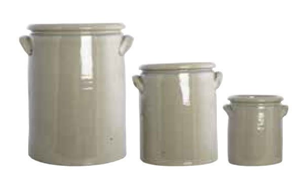 Übertopf Pottery, sand 