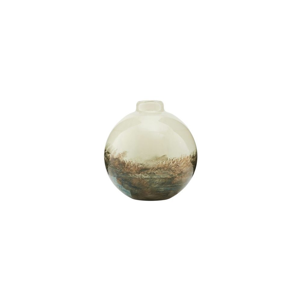 Vase Earth, beige 12 x Ø10cm