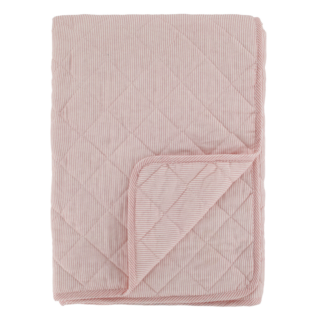 Chic Antique Aix Quilt – Maritime Steppdecke aus Baumwolle