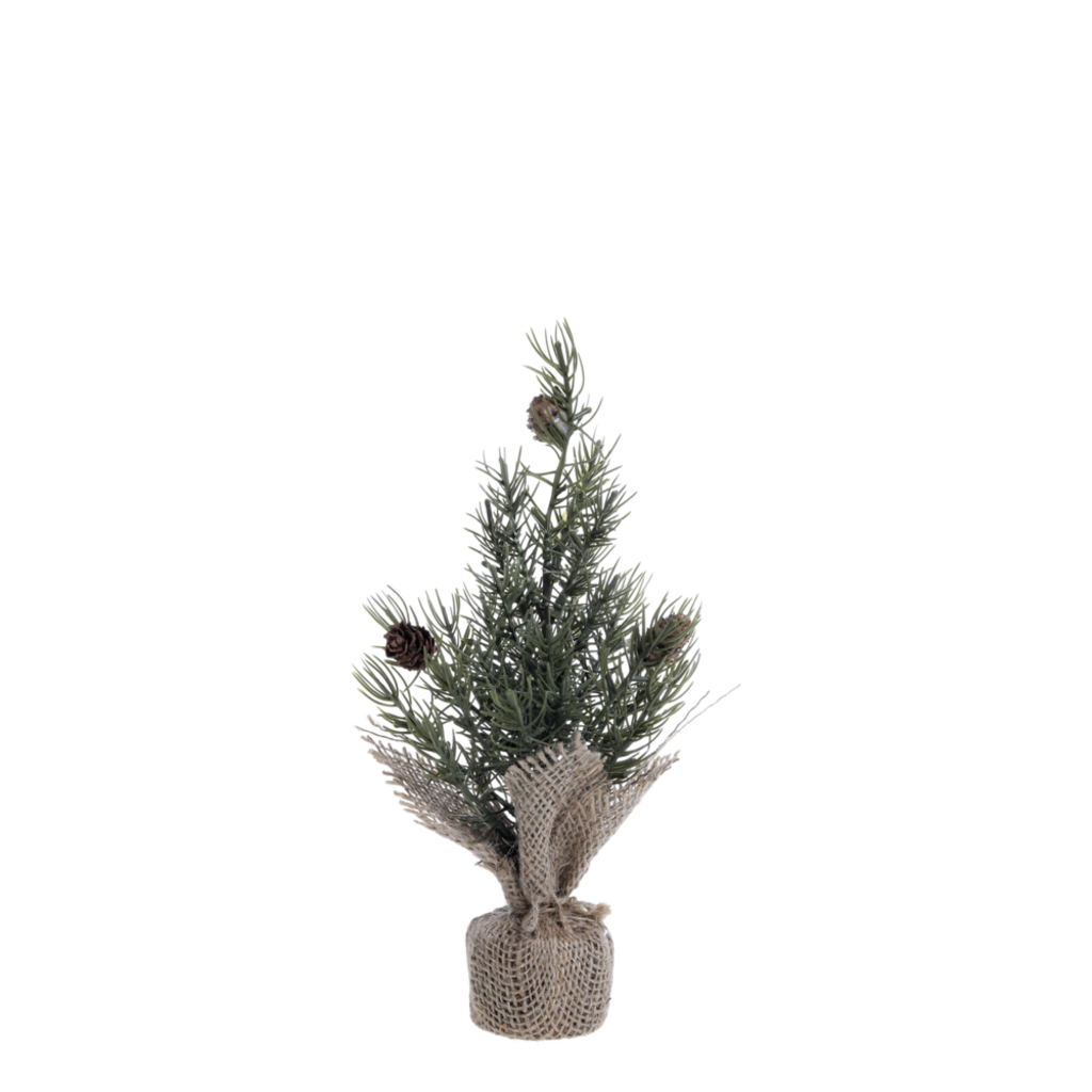 Künstllicher Fleur Tannenbaum mit Zapfen