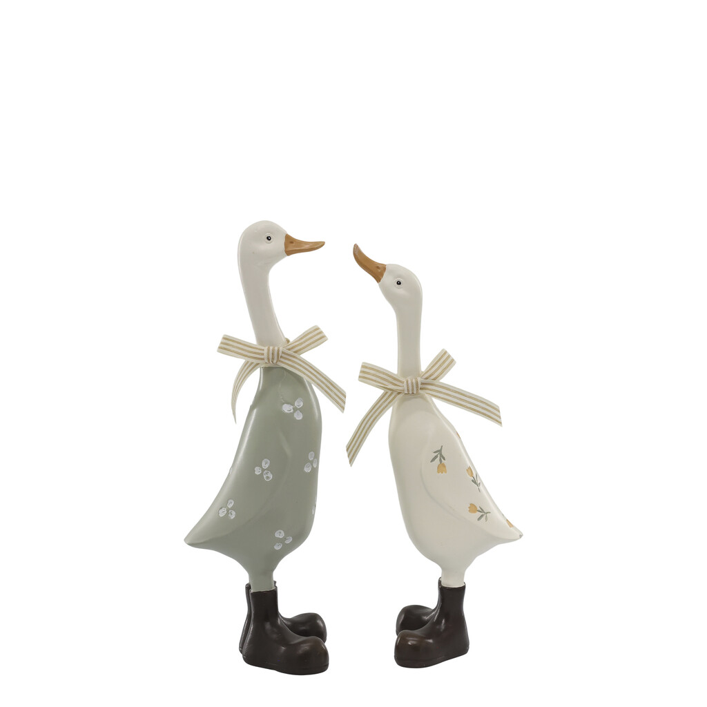 Chic Antique Nostalgisches Gänse Deko 2er Set online kaufen bei SKANDEKO