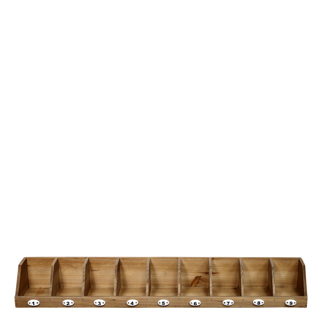 Chic Antique Sortierregal mit 9 Fächern - Landhausstil online kaufen bei SKANDEKO
