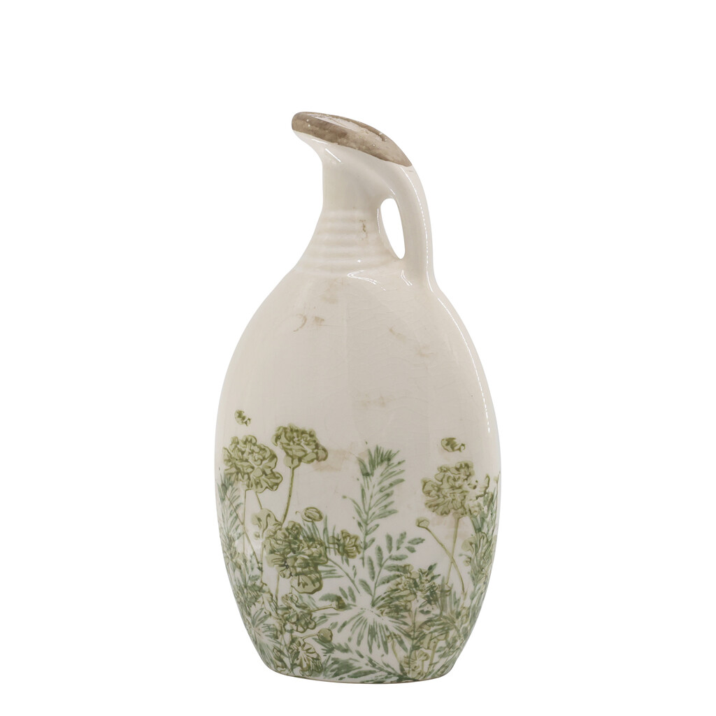Chic Antique Laval Kanne aus Keramik im Brocante Stil online kaufen bei SKANDEKO