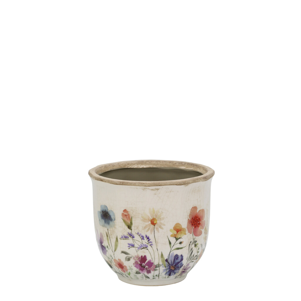 Chic Antique Übertopf Fleurville – Nostalgischer Blumentopf im Landhausstil online kaufen bei SKANDEKO