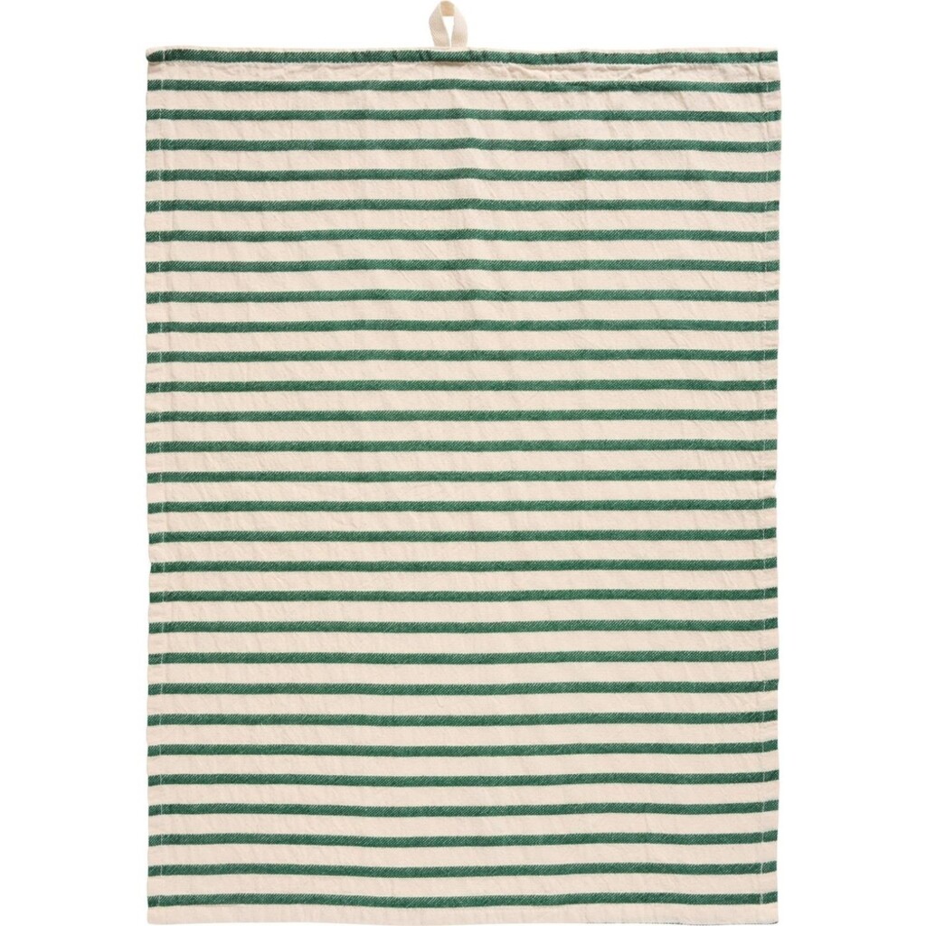 Geschirrtuch mit Querstreifen