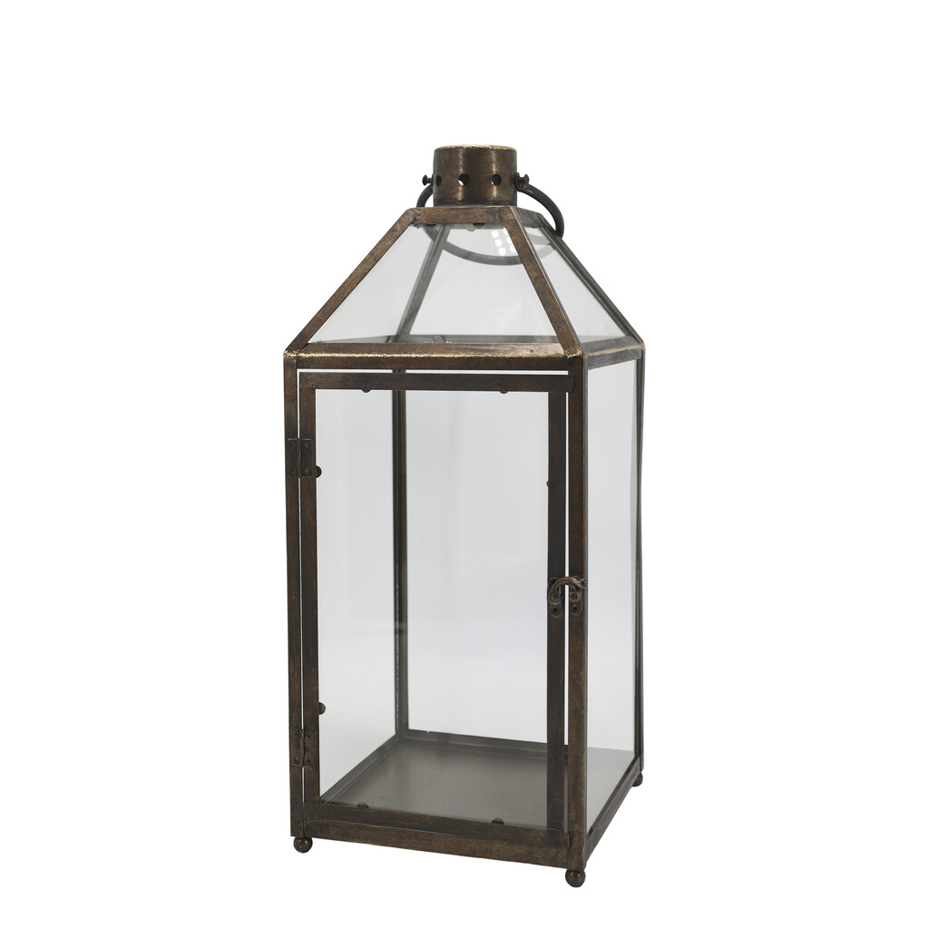 Chic Antique Laterne Vintage Antik Messing online kaufen bei SKANDEKO