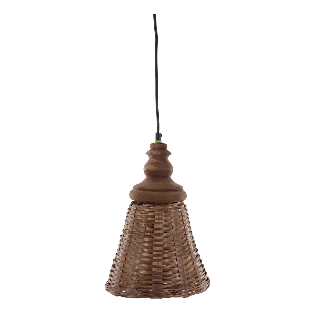 Chic Antique Pendelleuchte Rattangeflecht online kaufen bei SKANDEKO