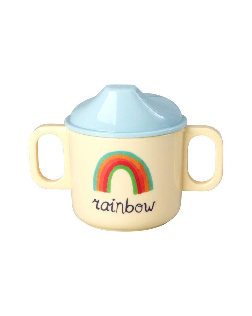 RICE Melamin Babybecher mit 2 Henkeln – ABC online kaufen bei SKANDEKO