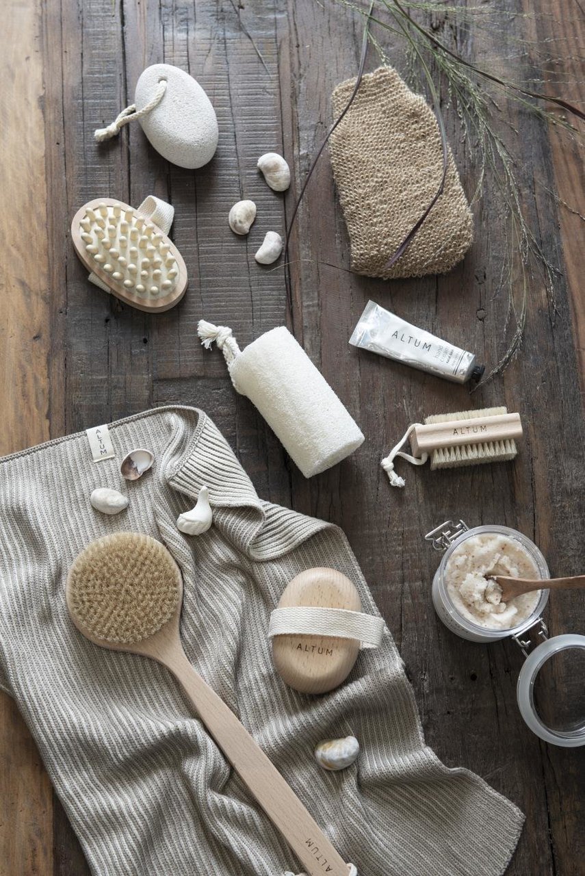 Impressionen zu Ib Laursen Badehandschuh Jute ALTUM, Bild 5