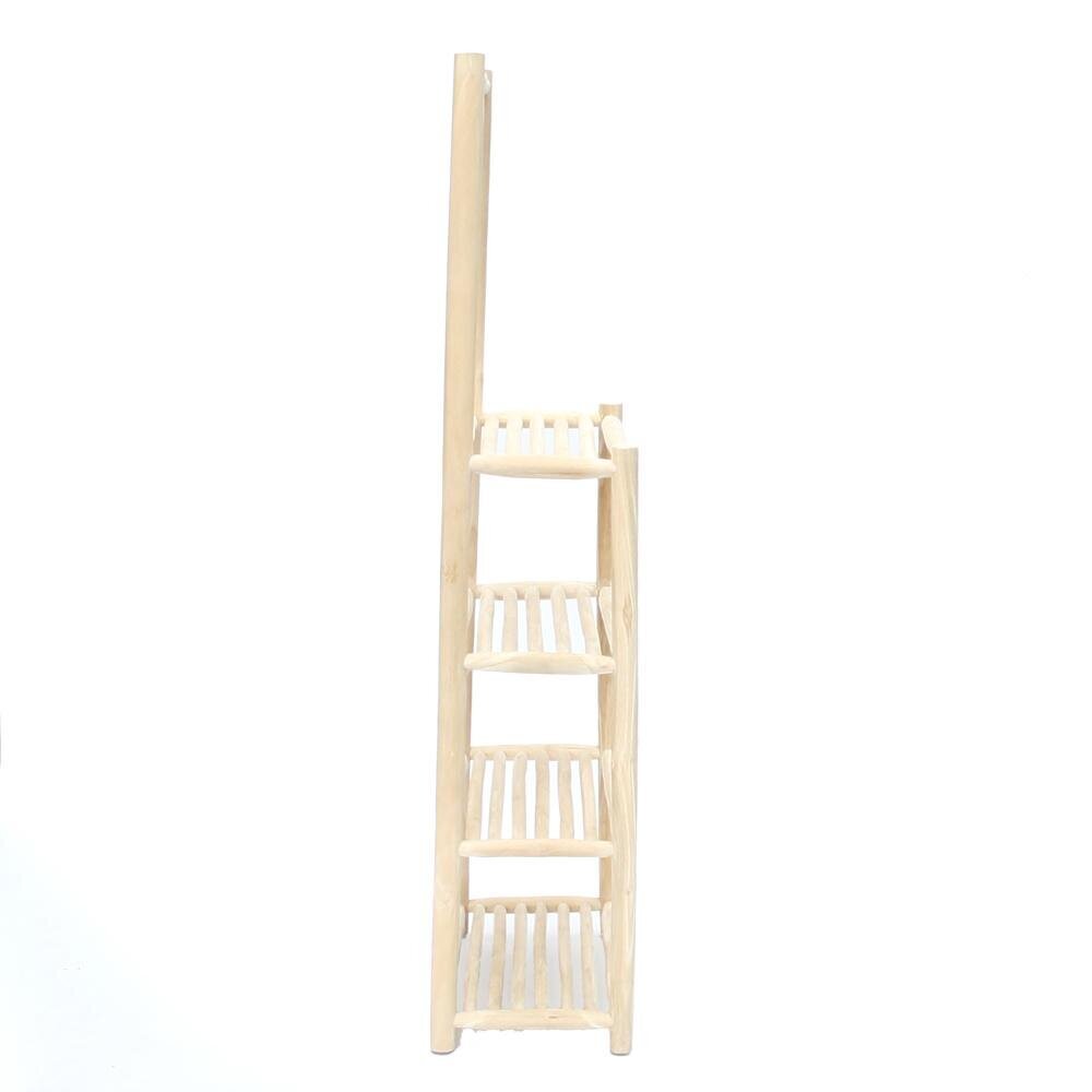 The Tulum Rack Natur Teakholzregal von Bazar Bizar günstig bestellen