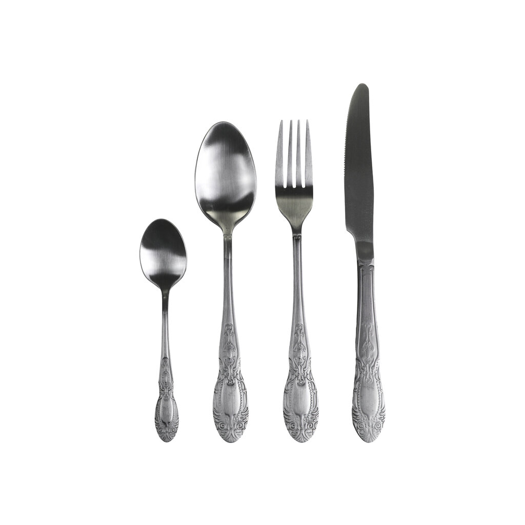 Besteck mit Dekor 4er Set