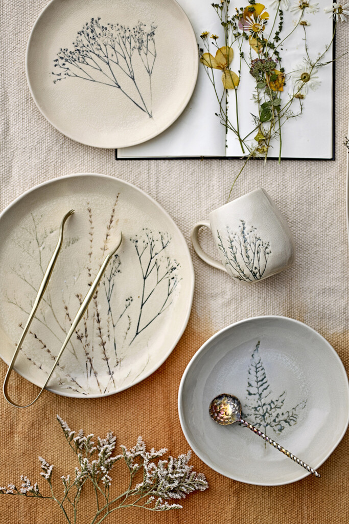 Bloomingville Bea Tiefe Teller Multipack aus Steingut Preview Image
