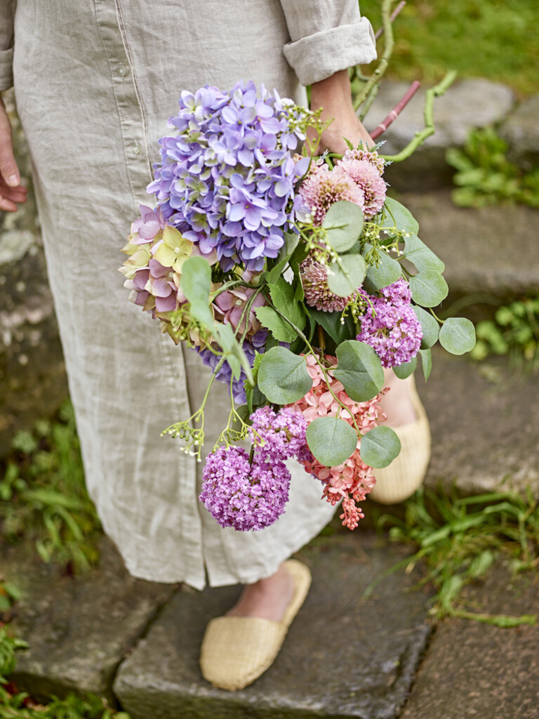 Bloomingville Blumenstrauß Edge Violett, Künstliche Blumen online kaufen bei SKANDEKO (Ansicht 2)