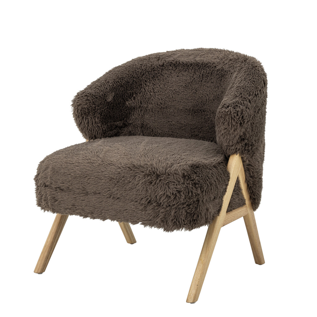 Bloomingville Camino plüschiger Loungesessel online kaufen bei SKANDEKO