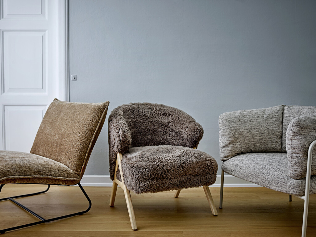 Bloomingville Camino plüschiger Loungesessel online kaufen bei SKANDEKO (Ansicht 2)