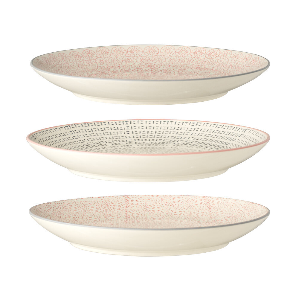 Cécile Teller, Rose, Steingut 3er-Set