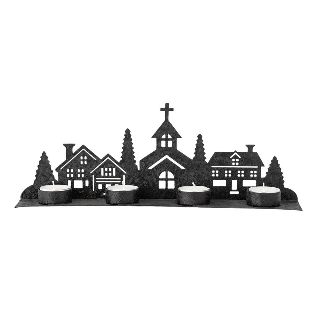 Cielo Teelichthalter, Weihnachtsdorf