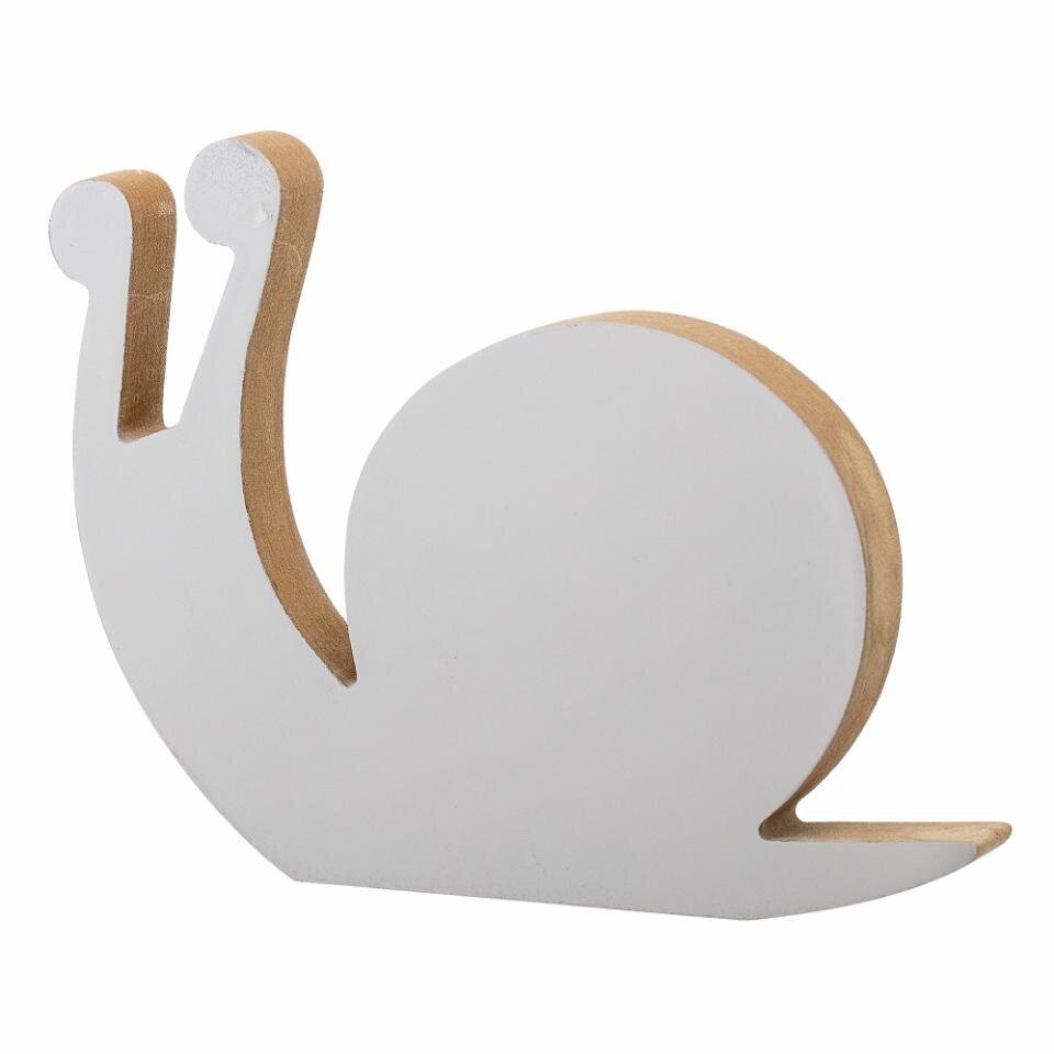 Deko Figur Schnecke aus Holz