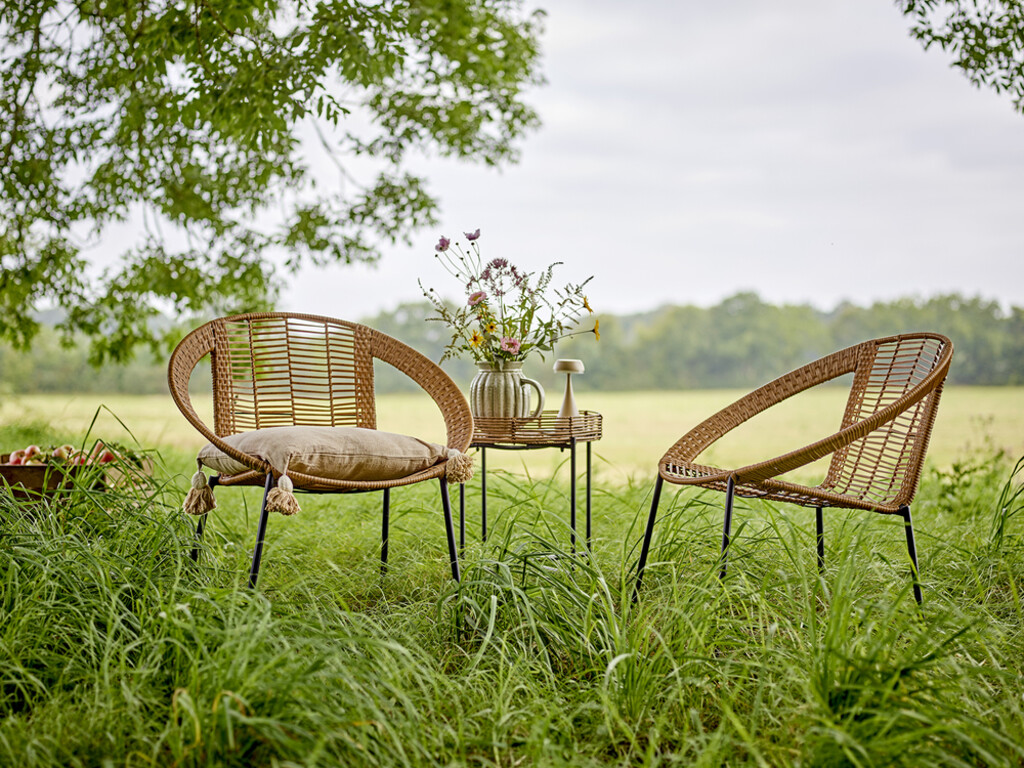 Bloomingville Dudine Garten Lounge-Set, Polyrattan online kaufen bei SKANDEKO (Ansicht 2)
